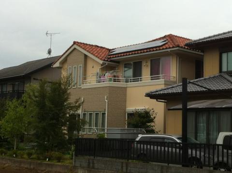 茨城県笠間市Ｋ様邸《太陽光設置工事》