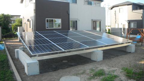 埼玉県久喜市Ｉ様邸《太陽光設置工事》