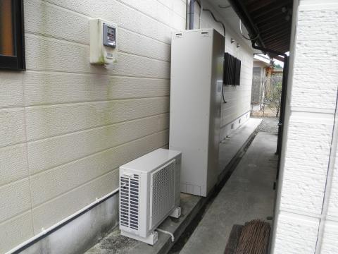 熊本県球磨郡G様邸　エコキュート