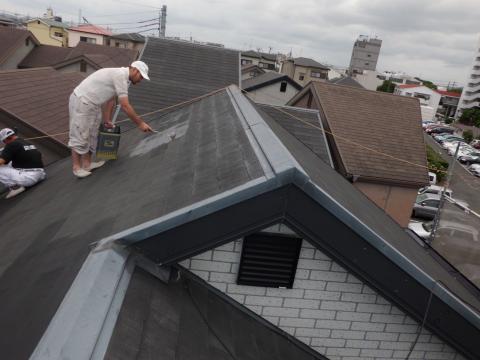 屋根の下地工事