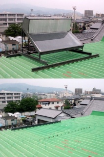 清水区辻地区　Y様邸　温水器撤去致しました。