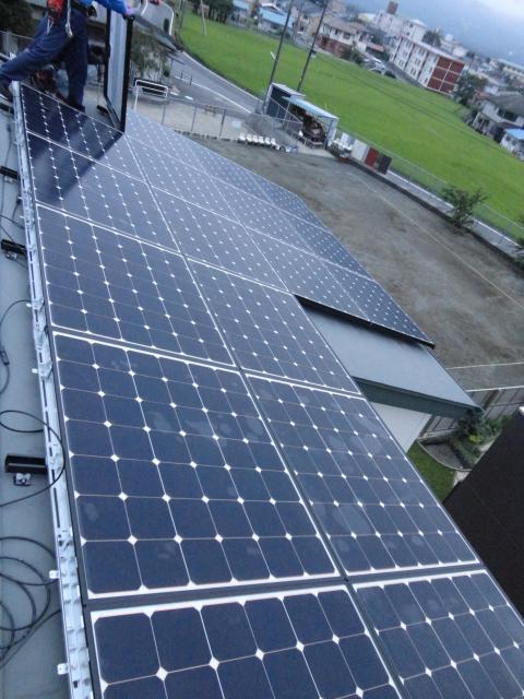 御殿場市太陽光発電システム設置工事