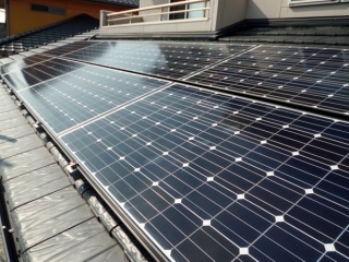 御前崎市　白羽地区　Ｓ様邸　太陽光設置致しました。