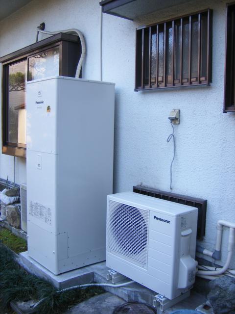 大阪府高槻市O様邸ｴｺｷｭｰﾄ設置工事