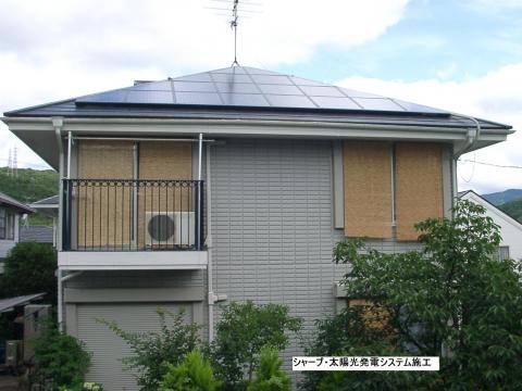 太陽光発電システム・売電楽しみです♪