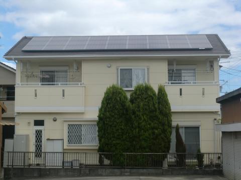 奈良県生駒郡三郷町B様邸　太陽光発電システム工事