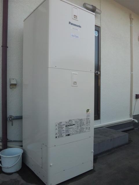 香芝市にてオール電化工事