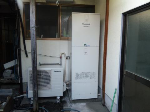 葛城市にてオール電化