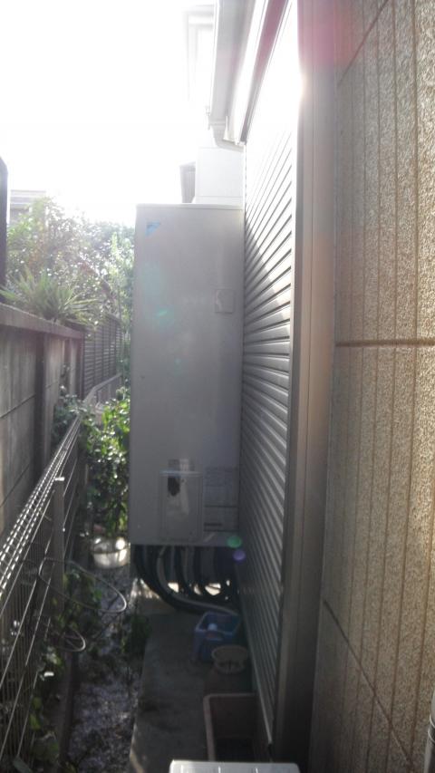 東京都練馬区Ｏ様邸《エコキュート設置工事》