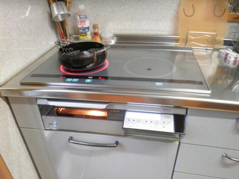 ＩＨクッキングヒーター工事｜朝倉郡筑前町下高場Ｎ様邸