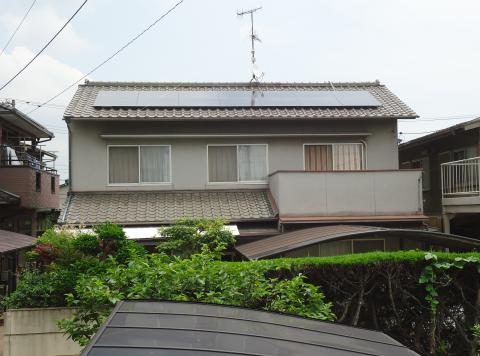 福山市Ｋ様邸　太陽光発電システム設置