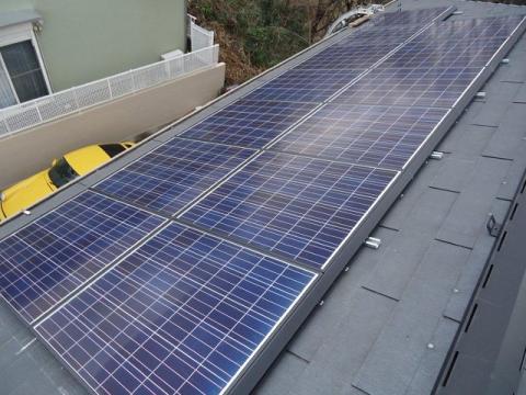 神奈川県横浜市K様邸　太陽光発電システム