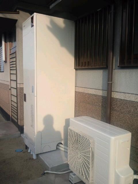 福山市　Ｉ様　エコキュ−ト設置工事
