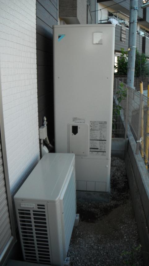 東京都板橋区Ｙ様邸《エコキュート設置工事》