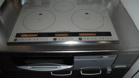 埼玉県新座市Ｅ様邸《IHクッキングヒーター設置工事》