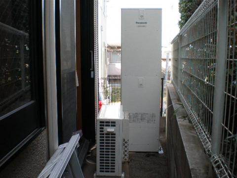 横浜市エコキュート設置工事