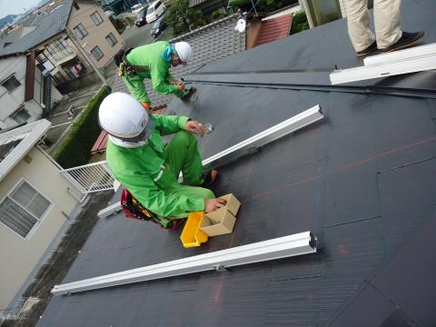 福岡市早良区野芥｜東芝　太陽光発電　工事