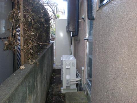 神奈川県エコキュート設置工事