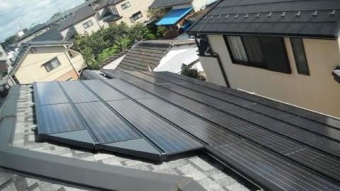 埼玉県春日部市Ｔ様邸《太陽光設置工事》