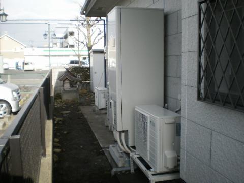 神奈川県エコキュート設置工事