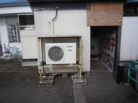 プレハブ冷凍庫入替