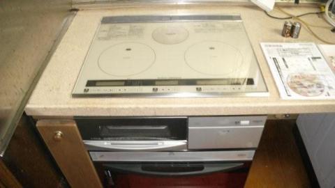 埼玉県越谷市M様邸《IHクッキングヒーター設置工事》