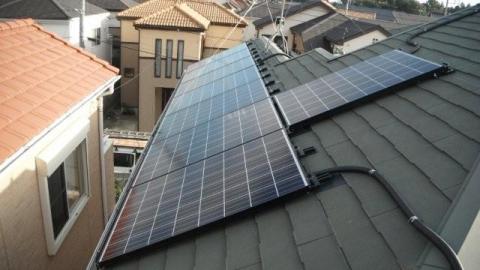 千葉県野田市K様邸《太陽光設置工事》