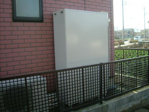 厚木市エコキュート設置工事