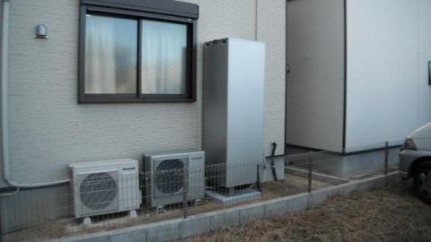 東京都足立区K様邸《エコキュート設置工事》