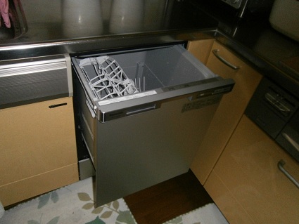 堺市でリンナイ食器RKW-453C-SV取替
