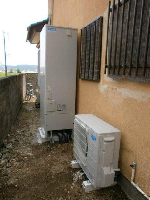 栃木県矢板市H様邸　エコキュート