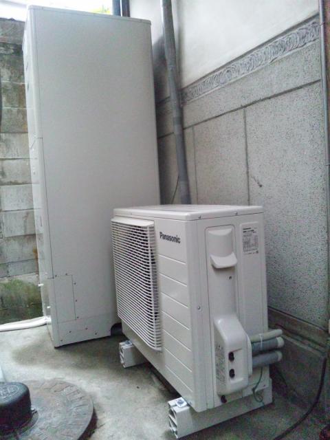 エコキュート取付