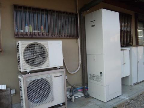 エコキュート取付