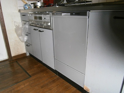 富田林市で食器洗い乾燥機取り換え