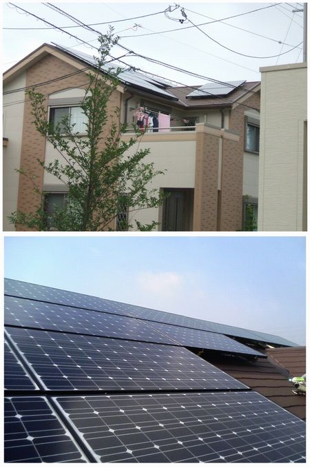 太陽光発電設置
