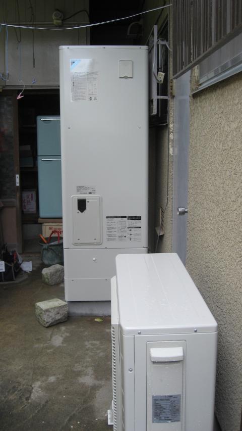 エコキュート、IHのオール電化工事