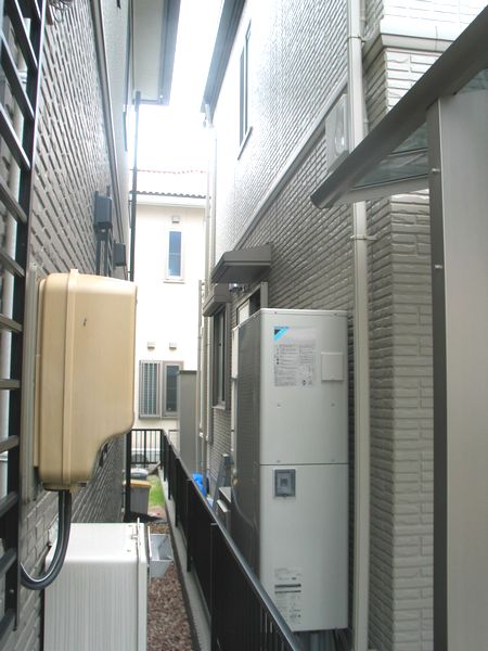 愛知県西春日井郡　ダイキンエコキュート オール電化設置