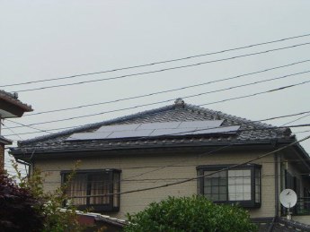 Kさま邸　太陽光発電･オール電化工事（エコキュート･IH･浴室暖房乾燥機･食洗機）