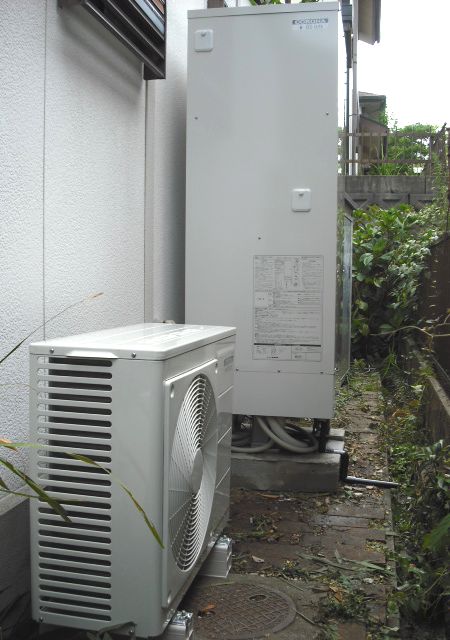 愛知県名古屋市　コロナエコキュート　オール電化設置