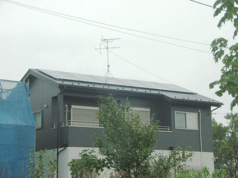 川越市H様邸　太陽光発電3.78ｋW工事