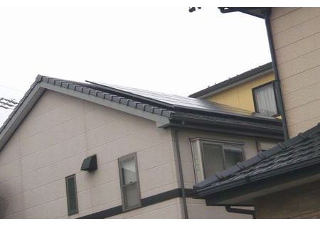 愛知県　太陽光発電システム　HIT設置
