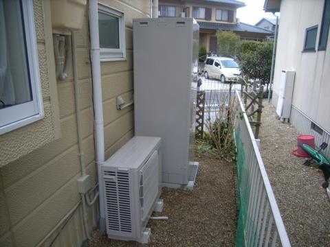 エコ工房　オール電化工事　愛知県西加茂郡　藤井様邸
