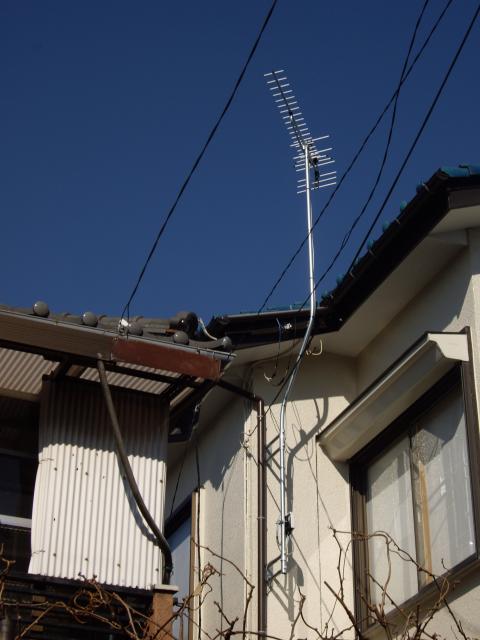 地上デジタル・BS／CSアンテナ工事【I様邸　川口市赤井】