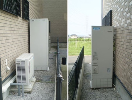 香川県高松市　三菱エコキュート　オール電化設置