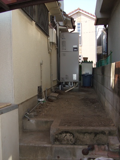 明石市　O様邸電化工事（エコキュート）