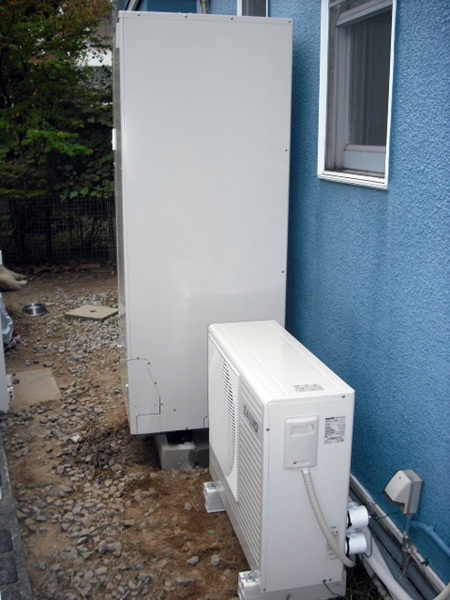 愛知県西尾市 サンヨーエコキュート　オール電化設置