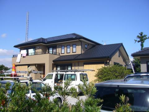 太陽光発電システム設置写真です