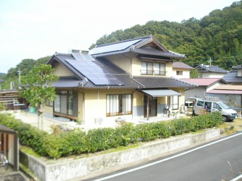 太陽光発電　雲南市木次町　Ｈ様邸