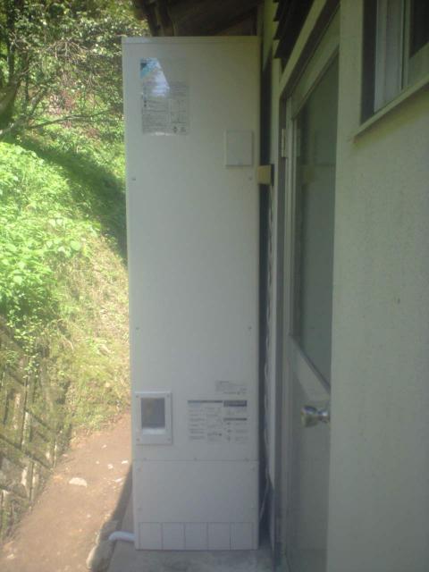 エコキュートオール電化工事　雲南市掛合町　Ｎ様邸
