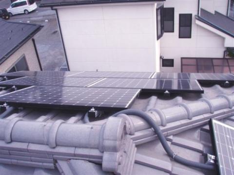 所沢市Ｓ様邸　三洋太陽光発電2.40ｋＷ工事
